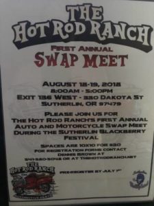 Hot Rod Ranch Swap Meet