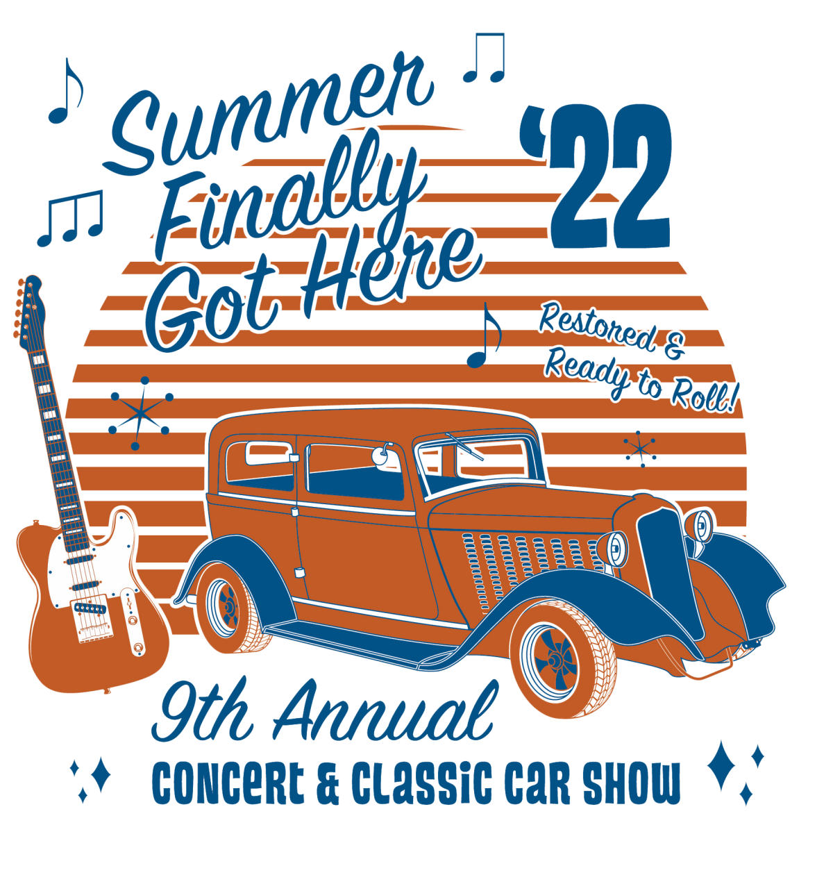 9th Annual Summer Finally Got Here Concert & Classic Car Show