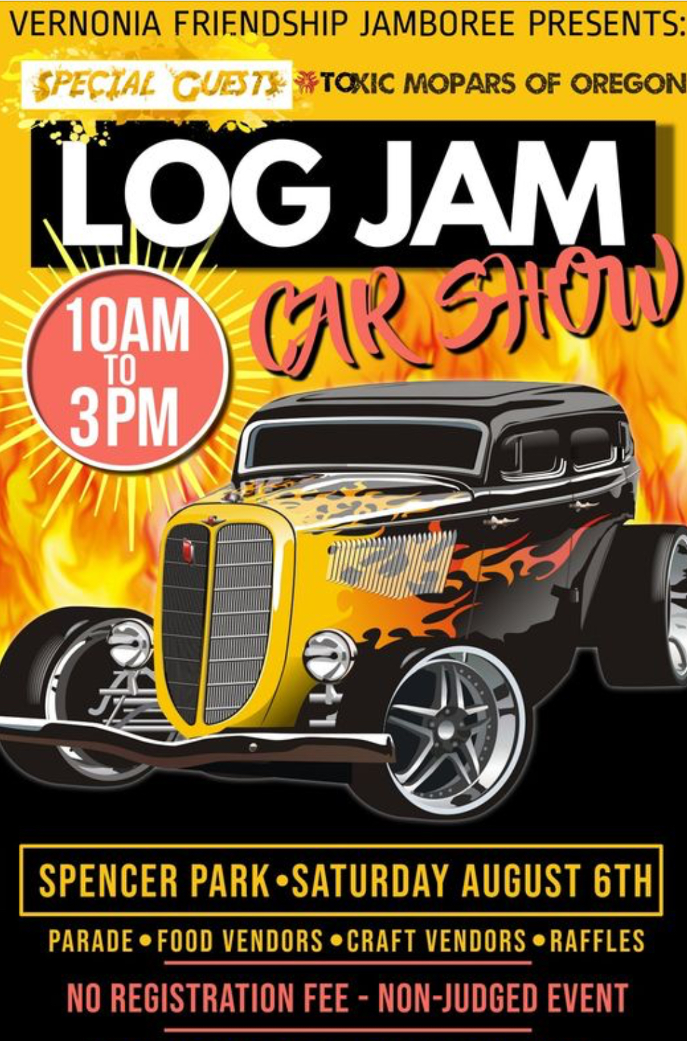 Log Jam Car Show