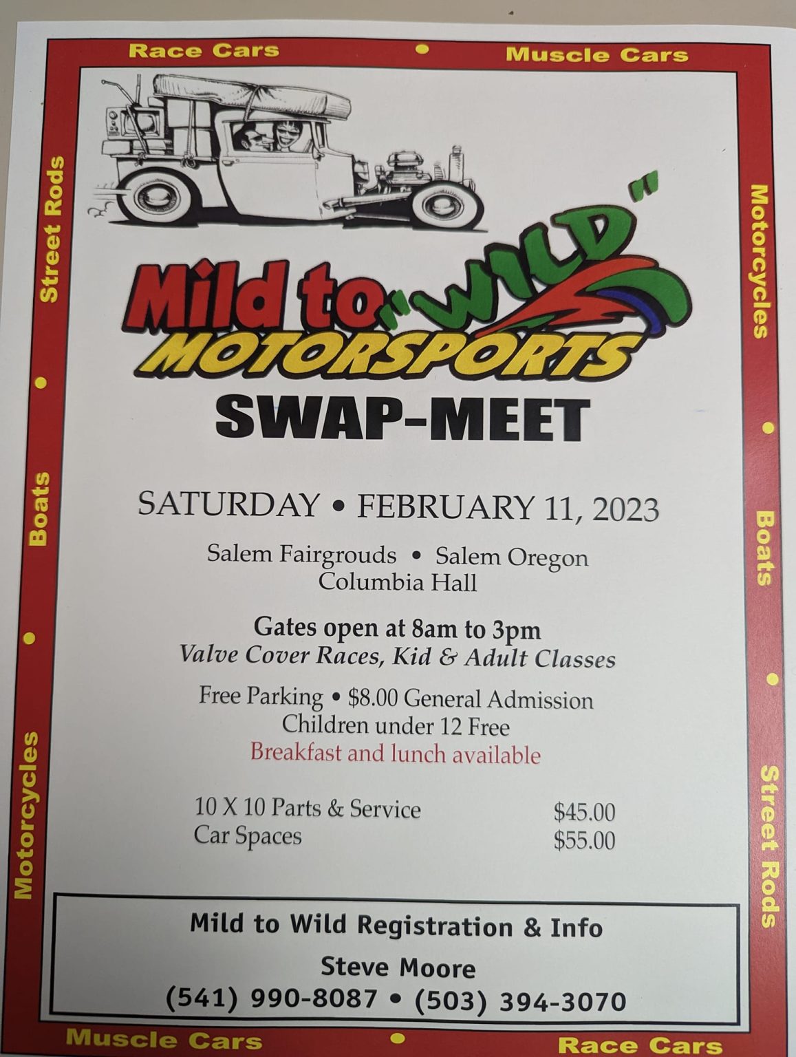 Mild to Wild Motorsports Swap Meet Oregon Car Culture