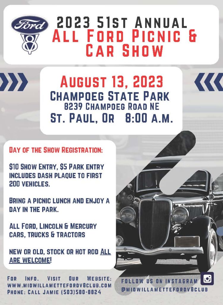 All Ford Picnic and Car Show