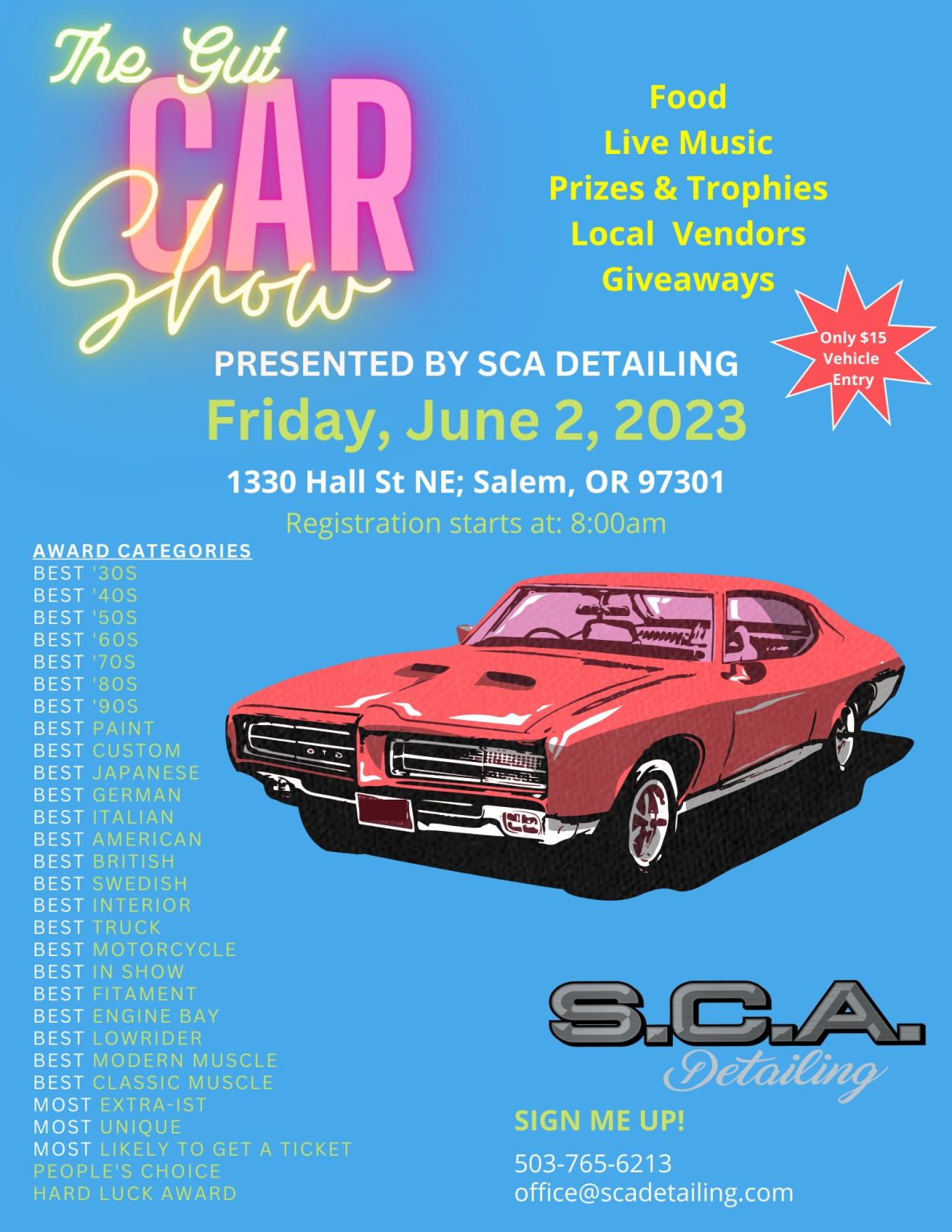 Gut Car Show Oregon Car Culture