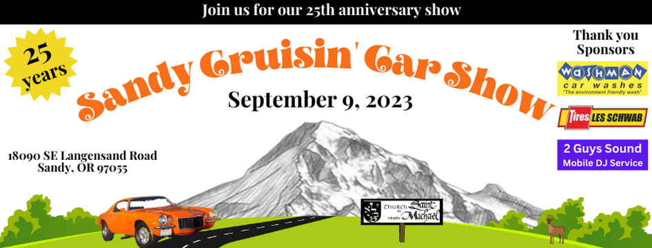 25th Anniversary Sandy Cruisin Car Show