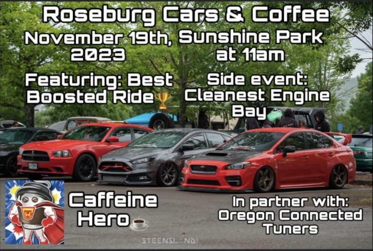 Roseburg Cars and Coffee Oregon Car Culture