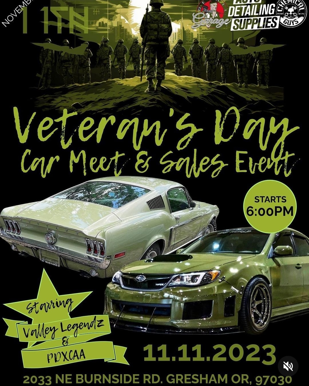 Veteran’s Day Car Meet