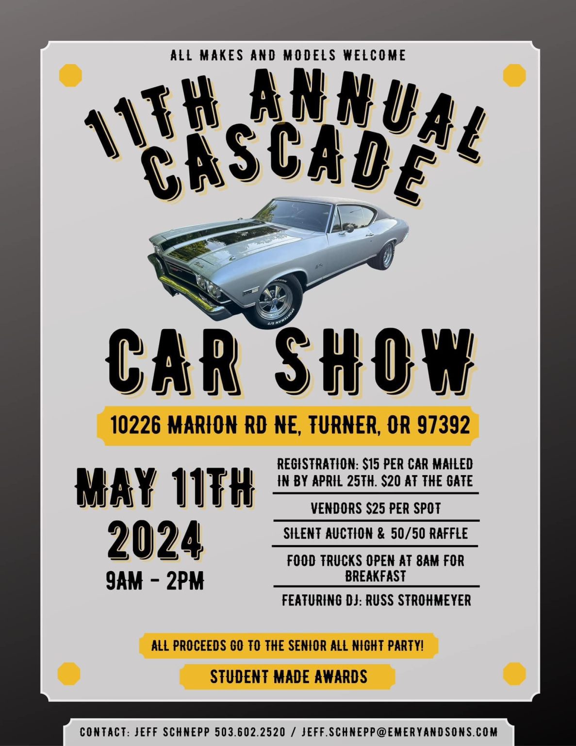 Cascade Car Show Oregon Car Culture