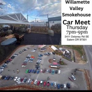 Willamette Valley Smokehouse Car Meet