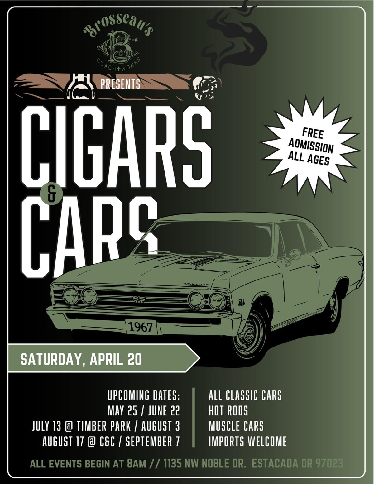 Brosseau’s Cigars & Cars