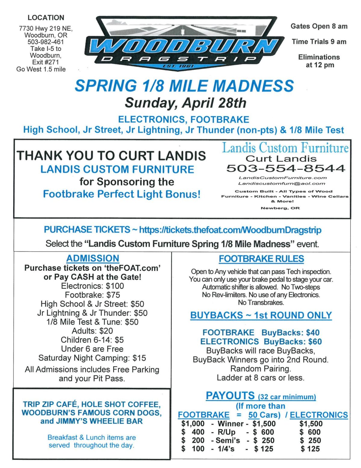 Spring 1/8 Mile Madness