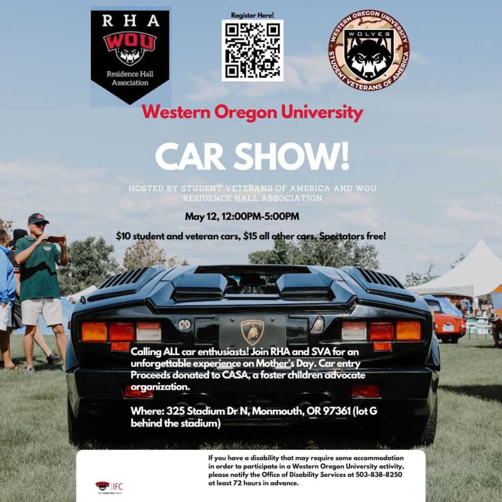 Western Oregon University Car Show