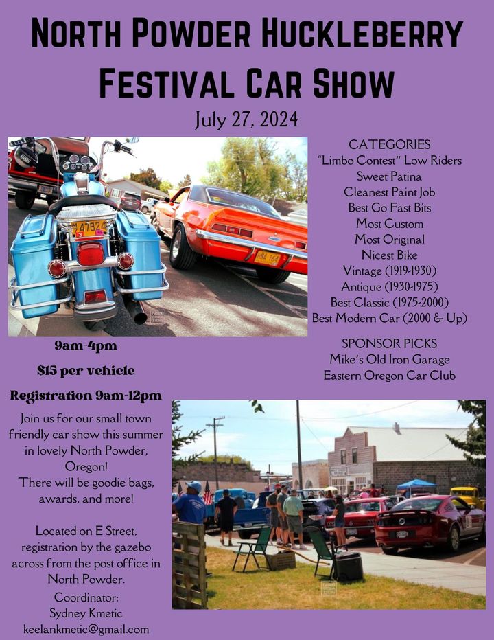 Huckleberry Festival Car Show